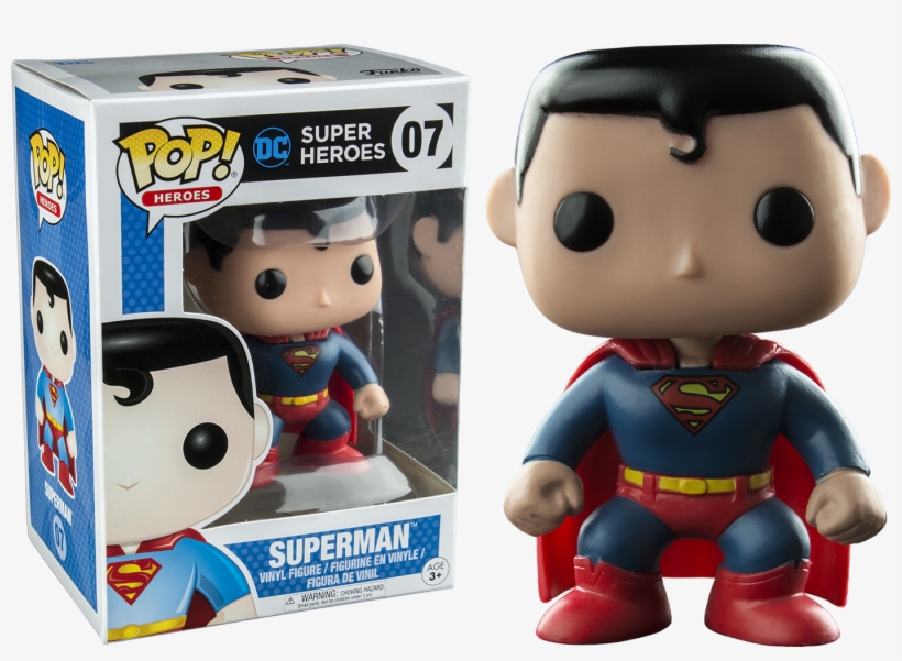 Superman Pop Vinyl Figure - Pop Superman, transparent png