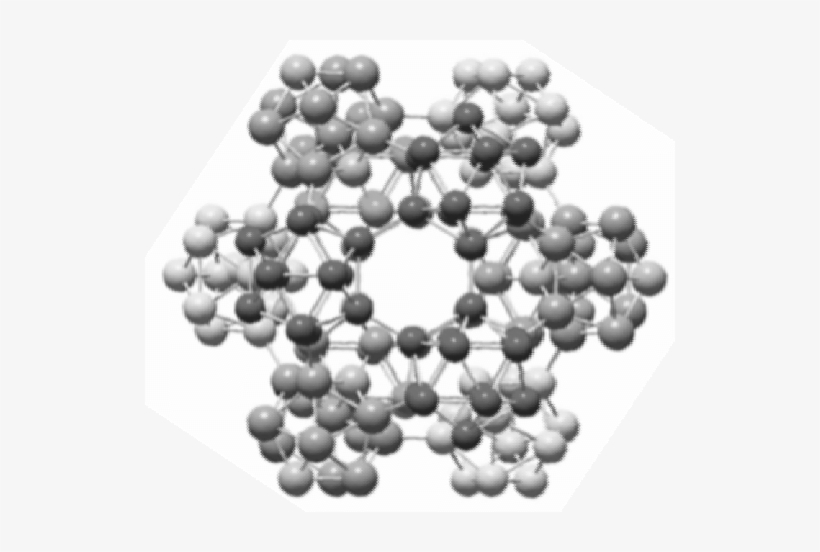 Super-carborane With H Atoms Not Shown - Color, transparent png