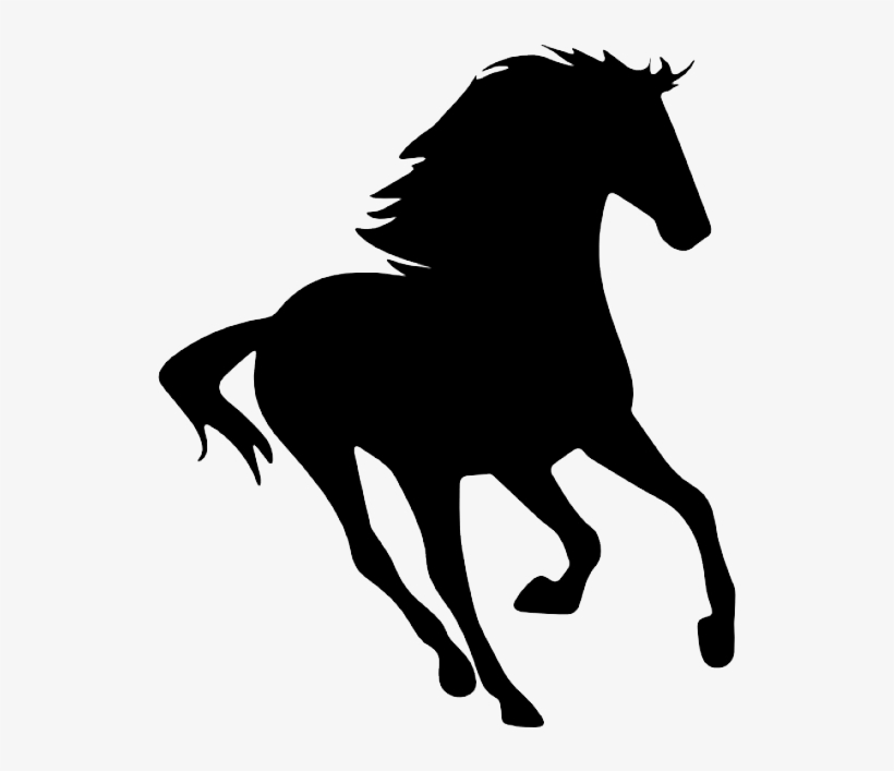 Icon Rio Do Ceu - Running Horse Silhouette Png, transparent png
