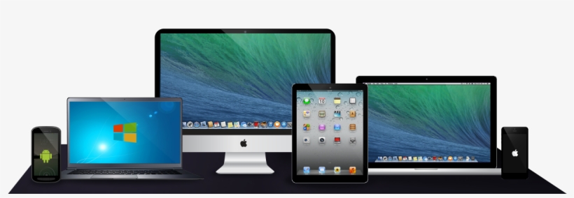 Work From Your Pc - Mac Tablet Iphone Png, transparent png