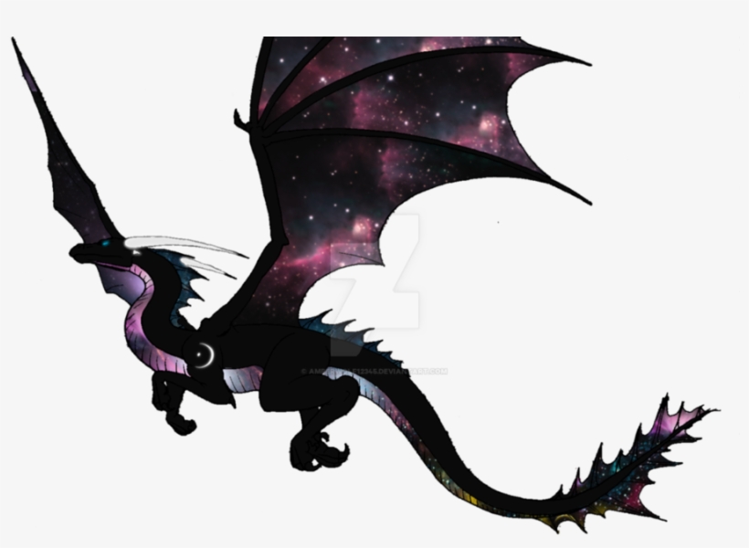 Galaxy Dragon Transparent Clipart Dragon Drawing - Dragon De La Galaxie, transparent png