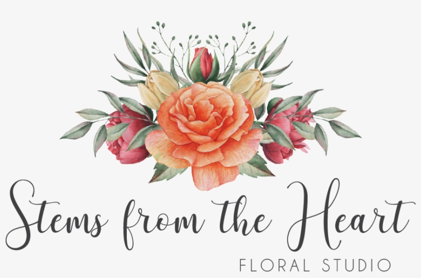 Stems From The Heart - Watercolor Painting, transparent png