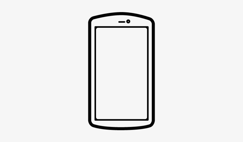 Tablet Or Phone Vector - Mobile Svg, transparent png