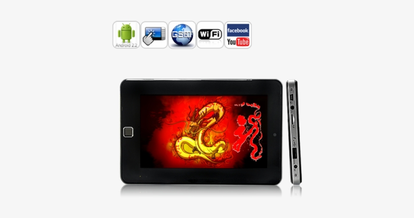 Nine Dragon Android - 2gb Waterproof Ipx7 Touch Button Mp3, transparent png