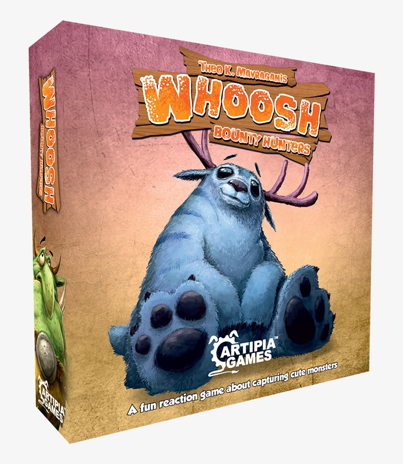 2-8 Players - Artipia Games Whoosh: Bounty Hunters, transparent png