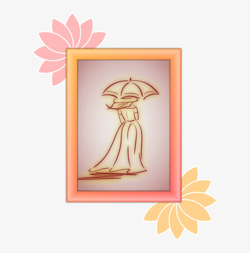 Work Of Art Cartoon Picture Frames Rectangle - Rectangle Clipart, transparent png