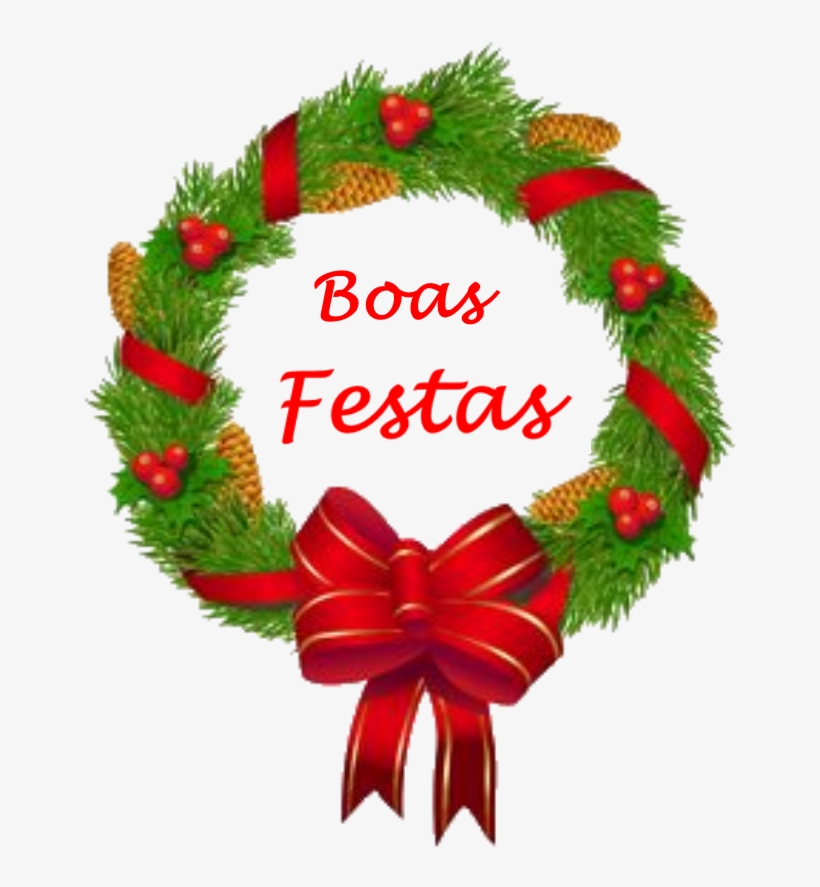 Boas Festas E Um Próspero Ano Novo - Clip Art, transparent png