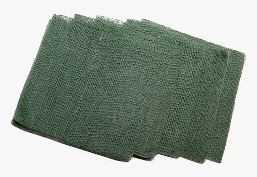 Green Gauze Swab - Gauze, transparent png
