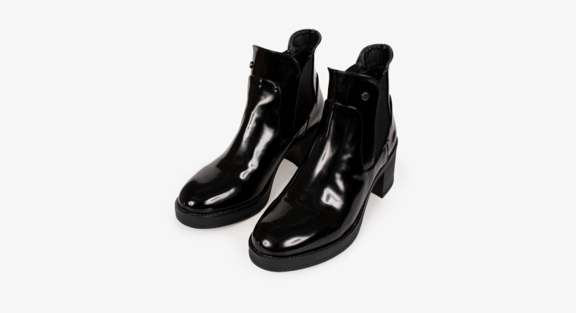 Botin Chelsea Alto Brillo Botin Chelsea Alto Brillo - Chelsea Boot, transparent png