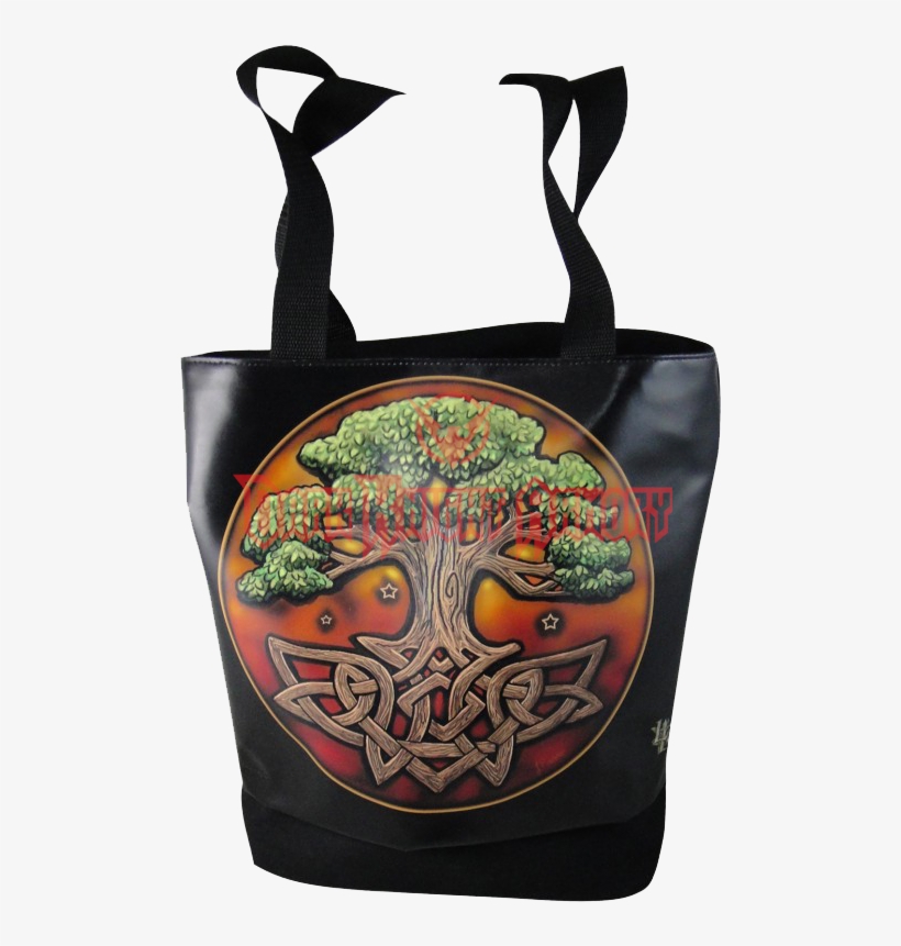 Celtic Tree Of Life Tote Bag - Design Toscano Tree Of Life Canvas Wall Scroll Tapestry, transparent png