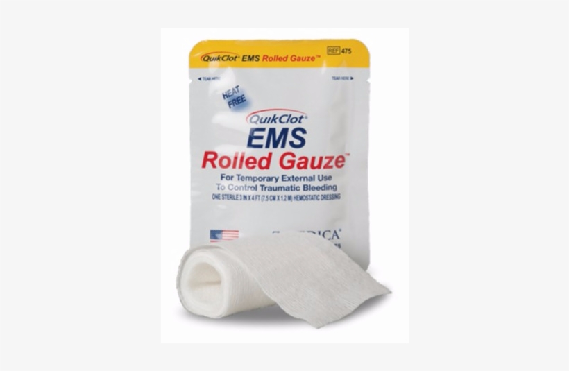 Z Medica Ems Rolled Gauze, transparent png