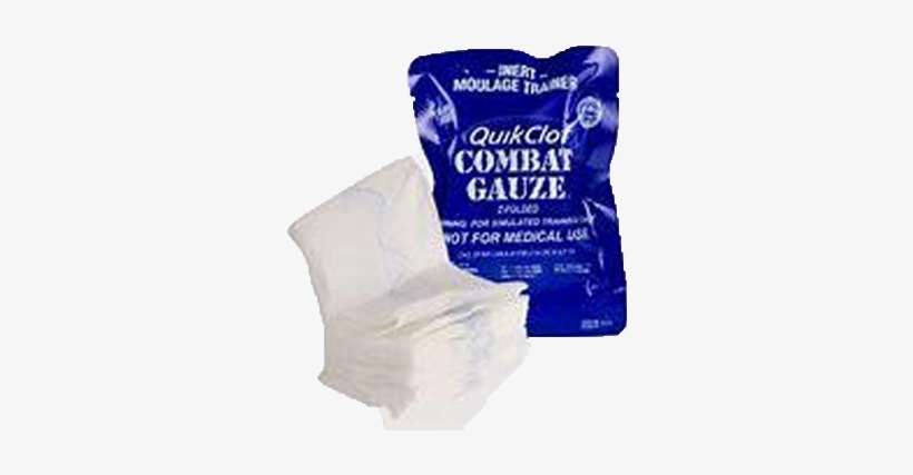 Quik Clot Combat Gauze Moulage Trainer - Quikclot Moulage Trainer, transparent png