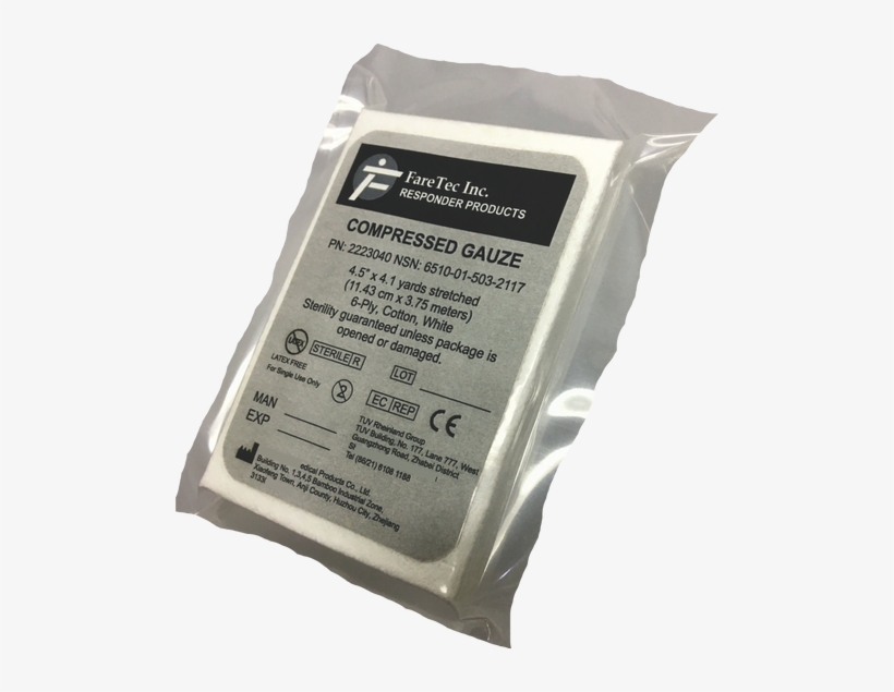Responder Gauze Takes Care Of Moderate To Severe Wounds - Citizen Response Trauma Kit Crtk/3, transparent png