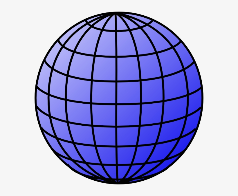 Clipart Info - Longitude And Latitude Drawing, transparent png