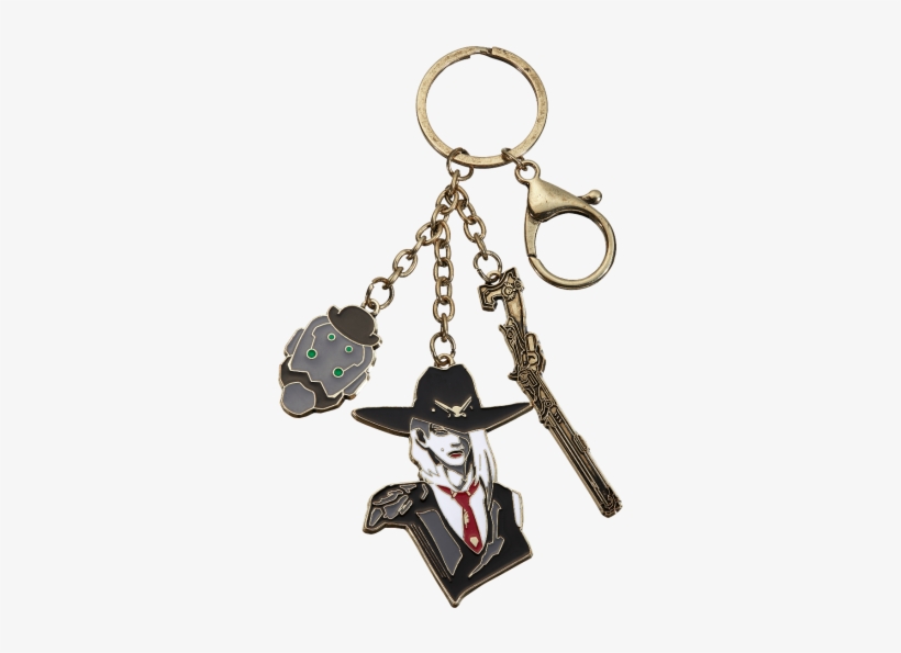 Overwatch X Loungefly Ashe Charm Keychain - Overwatch Ashe Art, transparent png