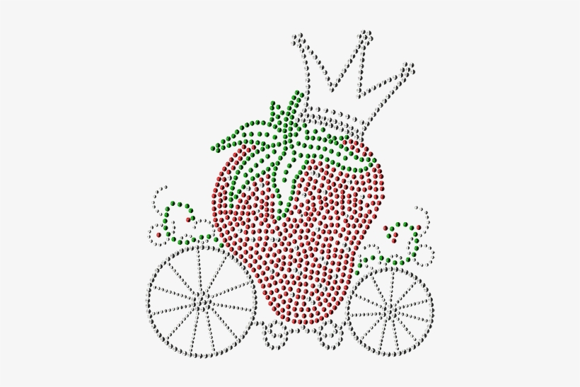 S102222 Strawberry Princess Carriage - Stagecoach Vector, transparent png
