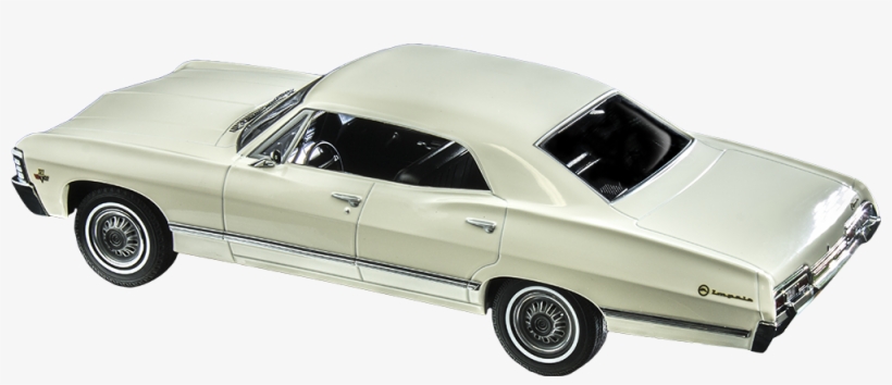 1967 White Chevrolet Impala - 1:18 Scale, transparent png