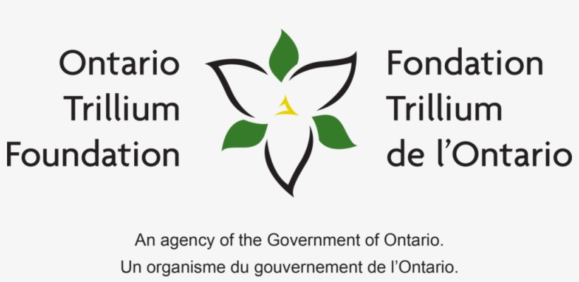 Ont Trill Black - Ontario Trillium Foundation Logo, transparent png
