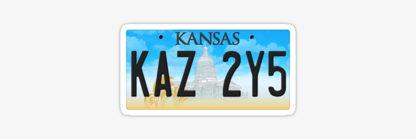 Impala Supernatural License Plate - Supernatural Baby Number Plate, transparent png