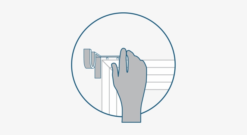 1place Bracket - Curtain Rod, transparent png