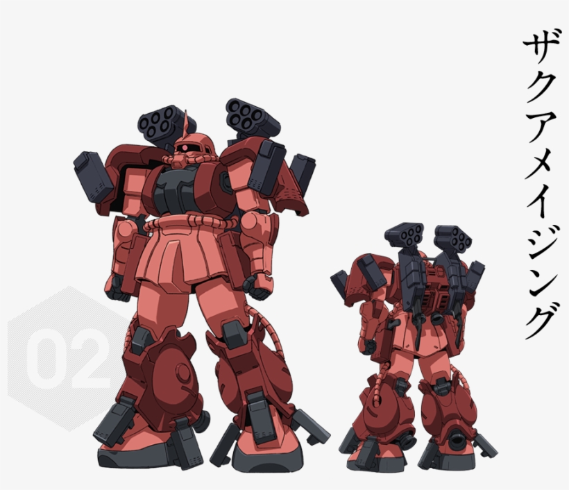 A Unique, Asymmetrical Heavy Modification Of Mobile - Gundam Build Fighter Zaku, transparent png