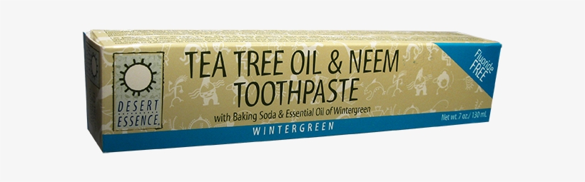 Desert Essence Tea Tree Oil Neem With Wintergreen Toothpaste - Desert Essence Blemish Touch Stick, 0.33 Fl Oz, (count, transparent png