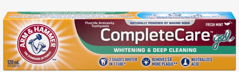 Complete Care™ Toothpaste - Arm & Hammer Complete Care, transparent png