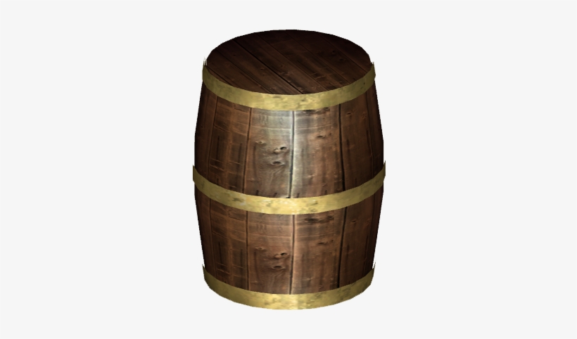 Wood Barrel - Portable Network Graphics, transparent png