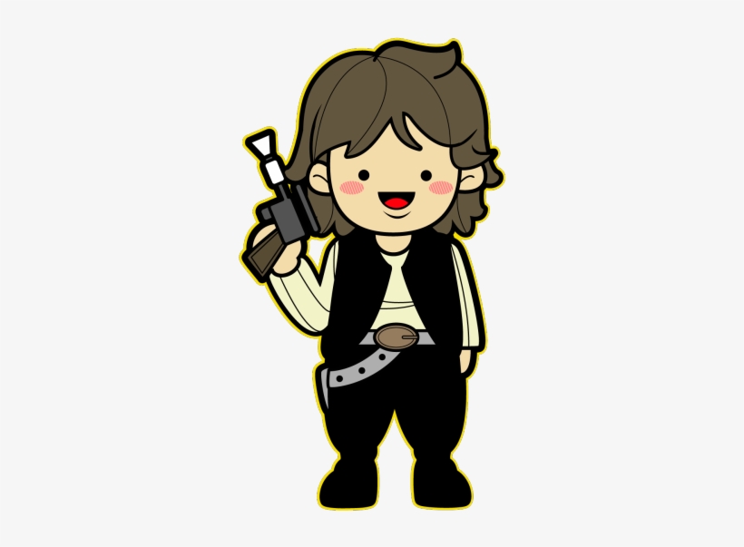 Star Wars Kawaii Saga - Star Wars Characters Cartoons, transparent png
