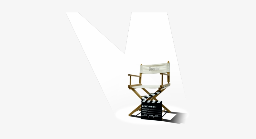 Film Director Chair Psd, transparent png