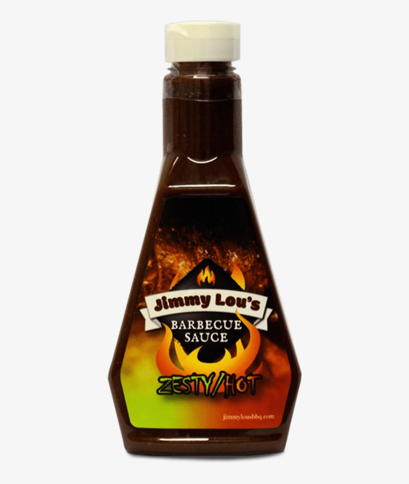 Zesty/hot Barbecue Sauce - Glass Bottle, transparent png