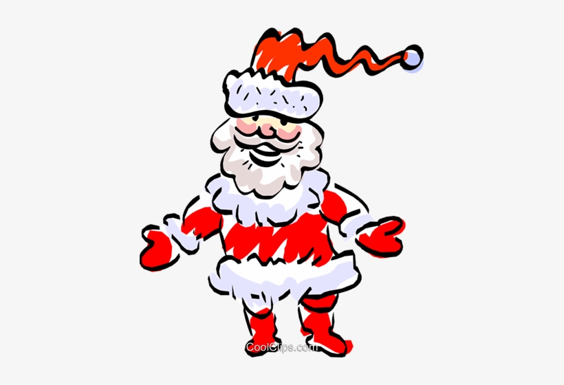 Papai Noel Livre De Direitos Vetores Clip Art Ilustração - Cartoon, transparent png