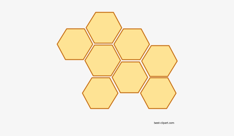 Beehive Close Up Clip Art Image Free - Chemical Backgrounds For Ppt, transparent png