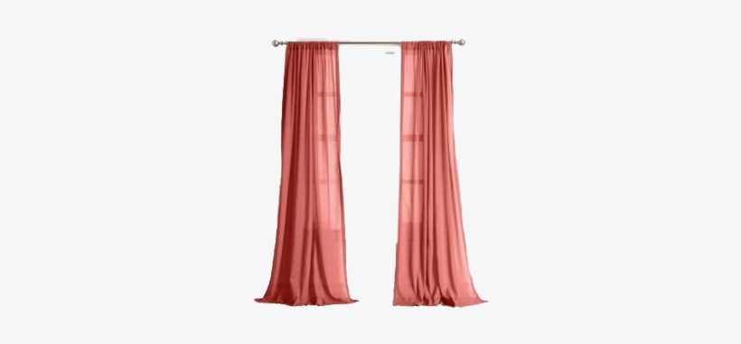 918 Millennial Henderson Coral Cotton Gauze Curtain - No. 918 Cory Semi Semi Sheer Cotton Gauze Cotton Gauze, transparent png