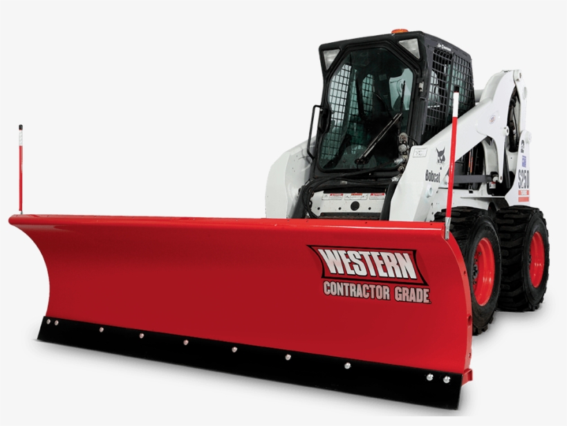 Skid Steer Secondary Image - Skid Steer Snow Plow, transparent png