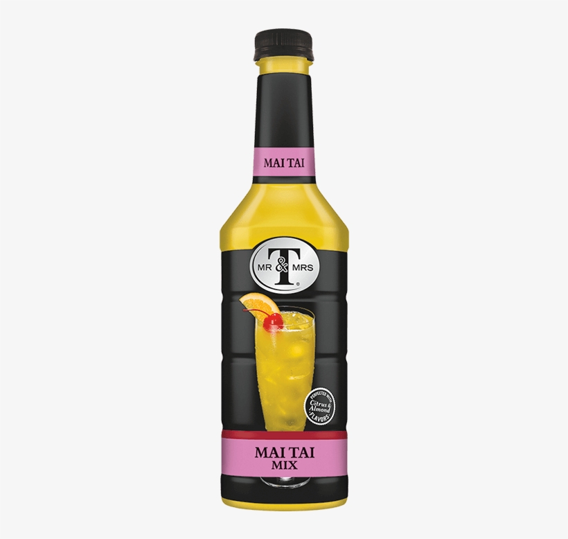 Glass Of Mai Tai Island Margarita With Lime Wedge, - Mr & Mrs Tom Pina Colada, transparent png