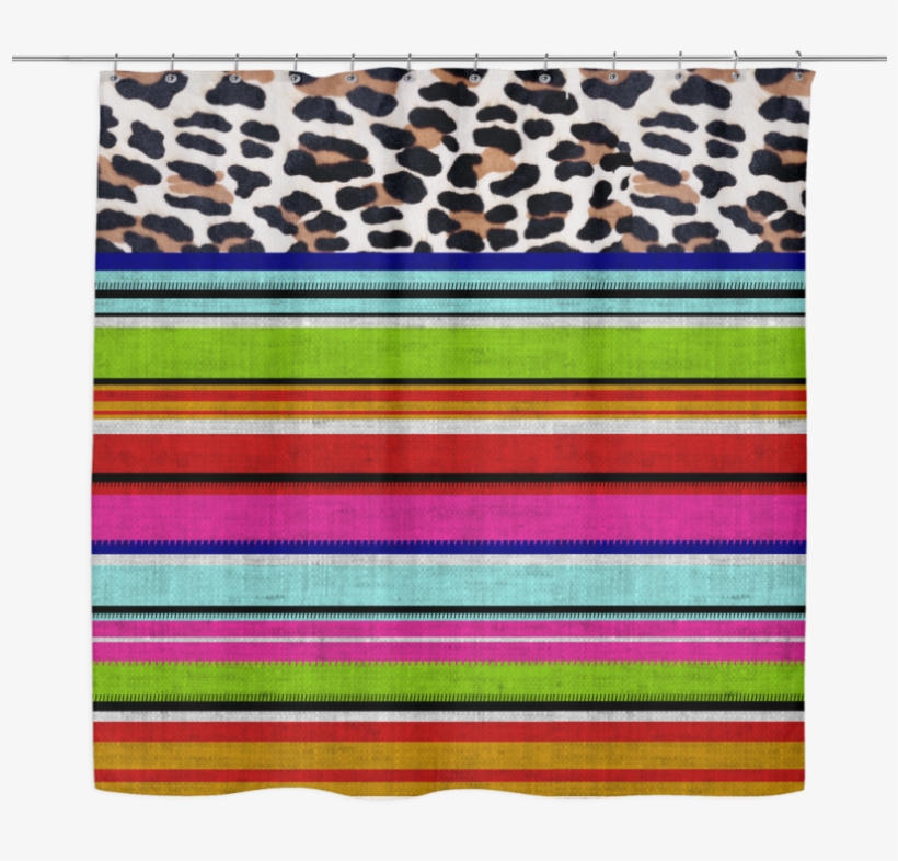 Shower Curtain Se Cheetah Revival - Giclee Print: Wild Iii By Ellie Roberts : 36x20in, transparent png