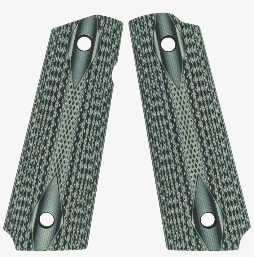 Vz Grips Ddbgxa 1911 Double Diamond Grip Panels Diamond - Black, transparent png