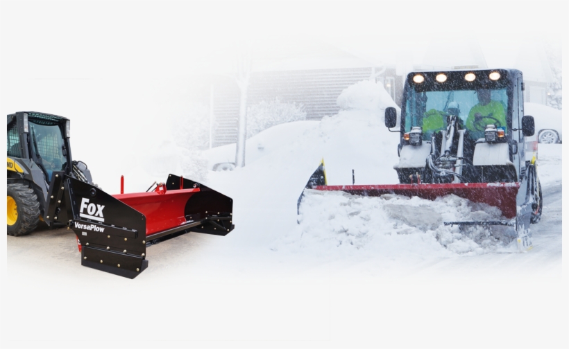 Fox Plows - Snow, transparent png