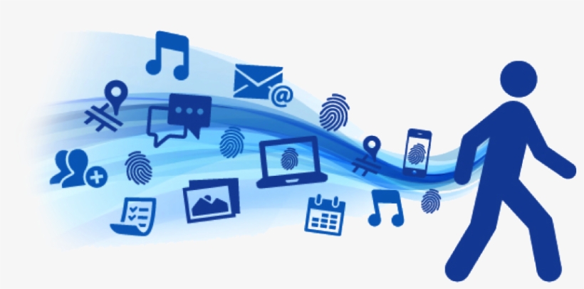 View Larger Image Huella Digital - Qué Es La Identidad Digital, transparent png