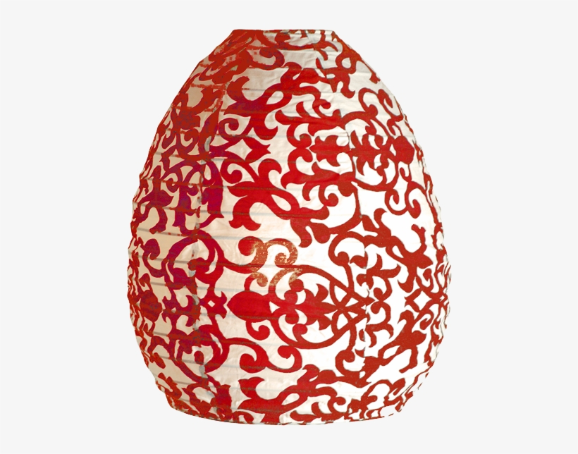 Florence Red Beehive Lampshade - Persimmon Striped Tablecloth By Zen Zen, transparent png
