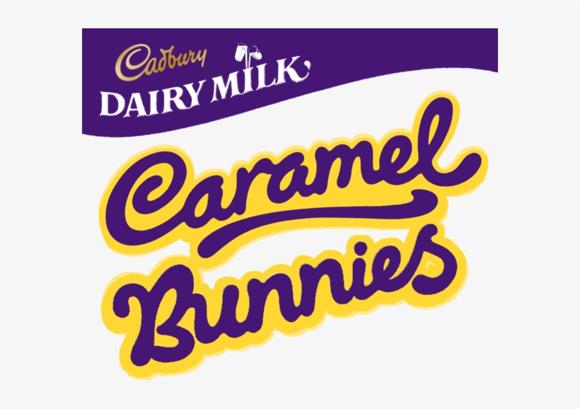 Cadbury Caramel Bunnies - Dairy Milk Caramel Bar, transparent png