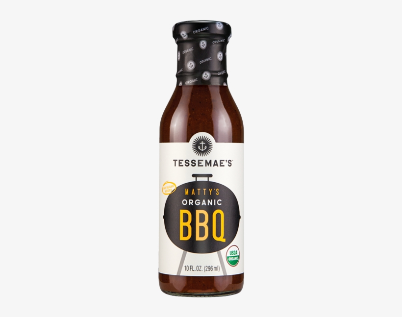 Organic Bbq Sauce - Tessemae's Bbq Sauce, transparent png