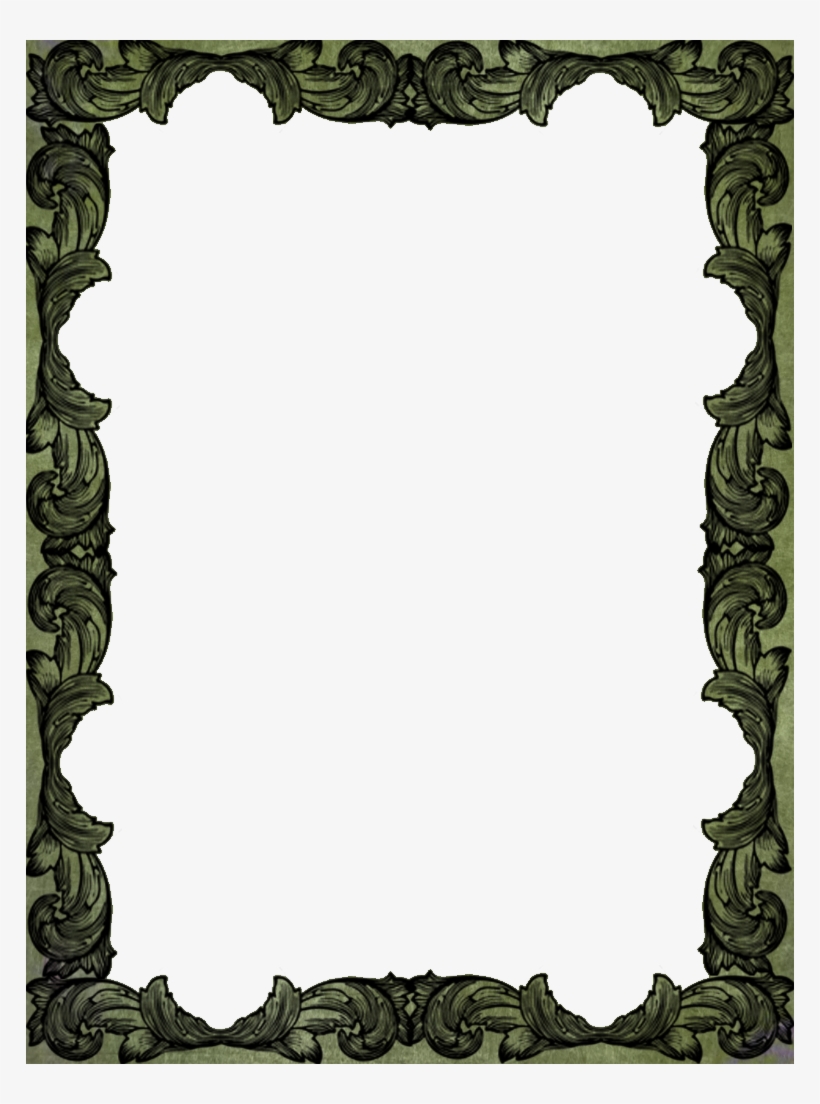 108 Green Flourish By Tigers-stock On Deviantart - Graphic Design, transparent png