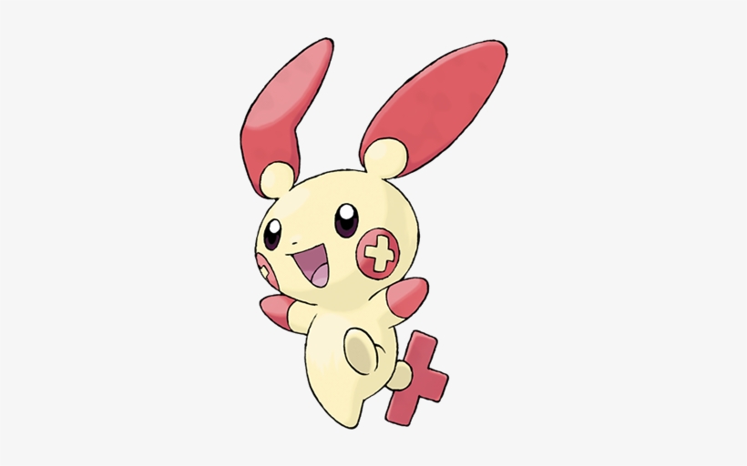 Plusle Always Acts As A Cheerleader For Its Partners - Pokemon Plusle, transparent png
