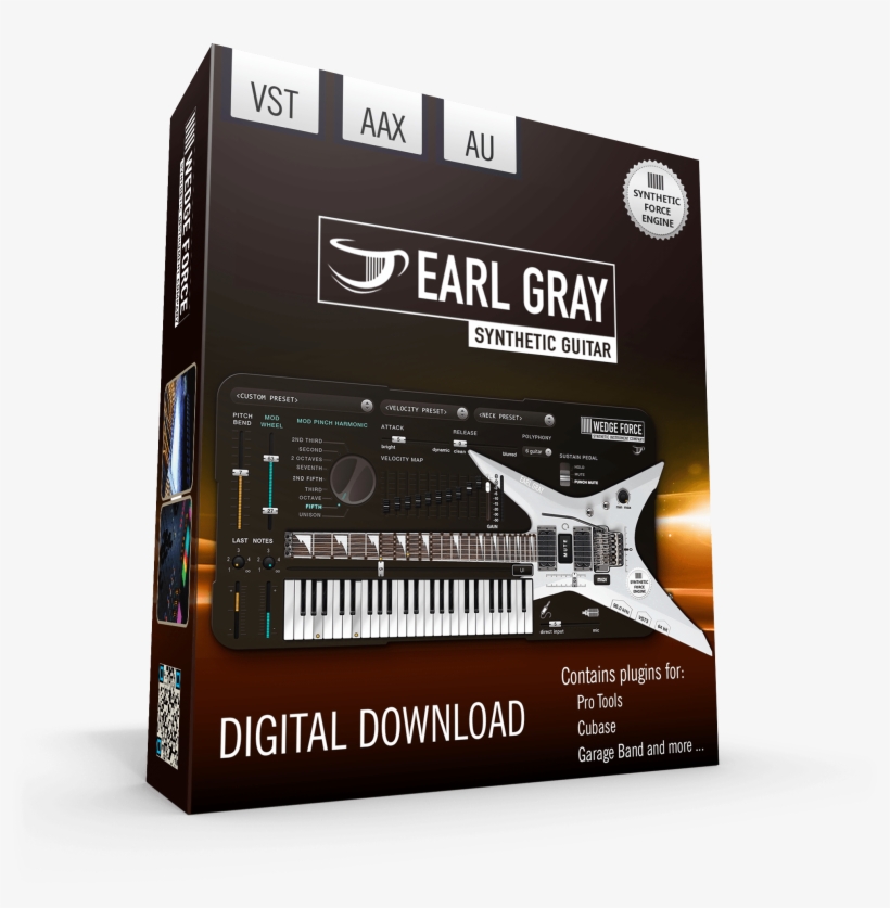 Earl Gray Box Orange2 - Guitar, transparent png