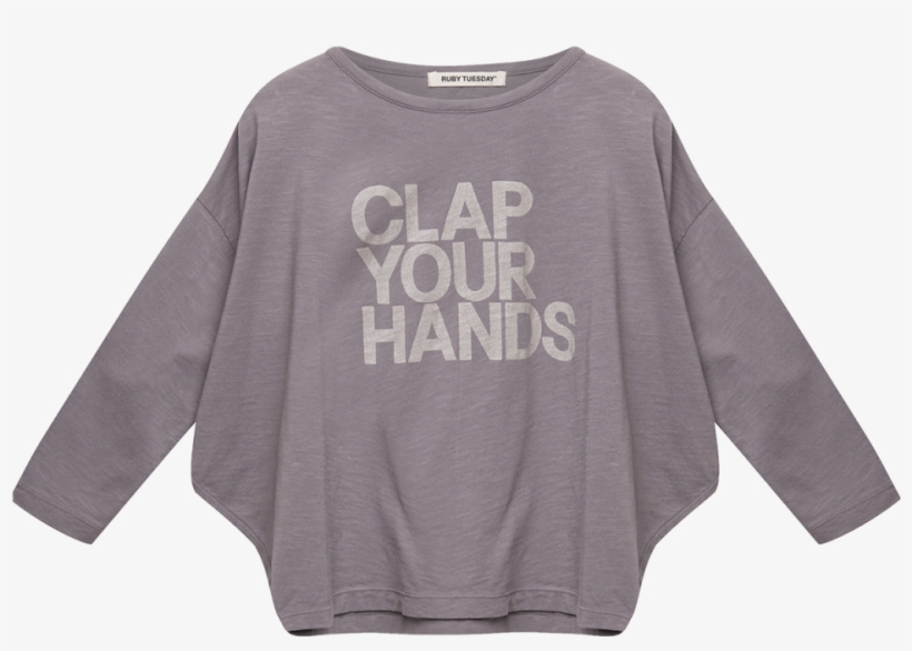 Ruby Tuesday Kids Ebru T-shirt Ls Clap Your Hands - Shirt Ebru - Miss Ruby Tuesday, transparent png