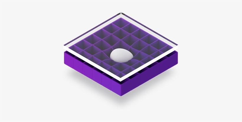 Memory Foam - Purple Bed Mattress, transparent png
