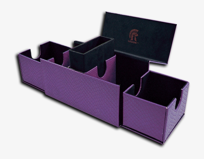 Dragon Hide Purple - Legion Vault Deck Box, transparent png