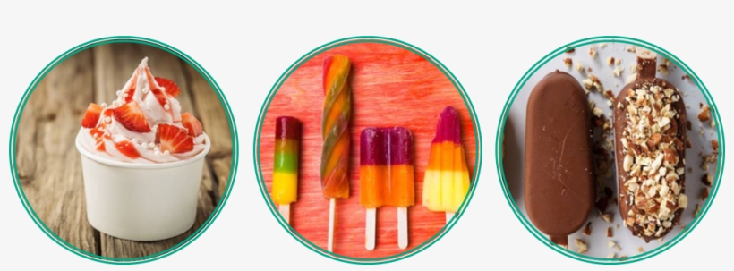 Impulse Ice Cream Circles - Ice Cream, transparent png